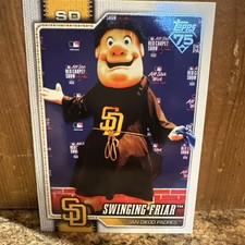 2026 Topps Series 1 Baseball Celebration - Swinging Friar #M-29 Padres Mascot