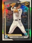 2024 Bowman Draft Chrome Refractor 1st Bowman Konnor Griffin Pirates BDC-22