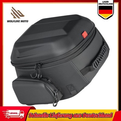 WOLFLINE Helmtasche für wasserdichte Hecktasche Rucksack Motorrad Reise Gepäck