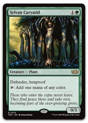 Sylvan Caryatid #272 (NM) Tarkir Dragonstorm TDC Magic MTG