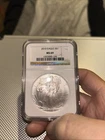2010 1 oz Silver American Eagle (Brilliant Uncirculated) MS69 NGC Free Shipping