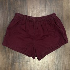 Vintage Colby-Rall Men's 60s Gym Shorts Burgundy