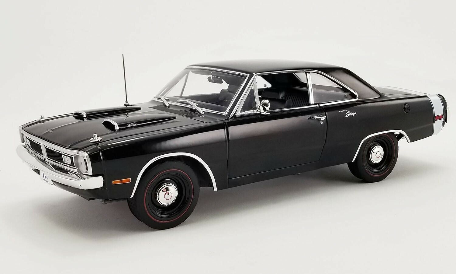 1/18, 1970 DODGE DART SWINGER 340 -Black with White Tail Stripe Limited Edition eBay Porn Pic Hd