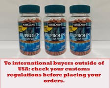 Kirkland Signature Discomfort Support 500 quantity each 3 Bottles Combo