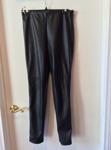 Forever 21 Black Faux Leather Skinny 