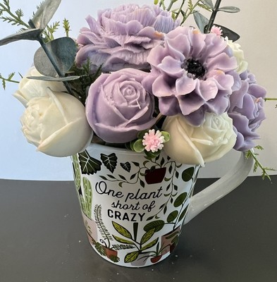Wax Melts Floral Bouquet, Floral Scent Wax Melts, Coffee Mug 20 Ounces