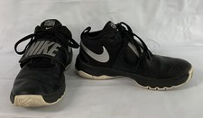 Nike Team Hustle D8 Black/ Silver Basketball Shoes 881941-001 Size 5Y Youth