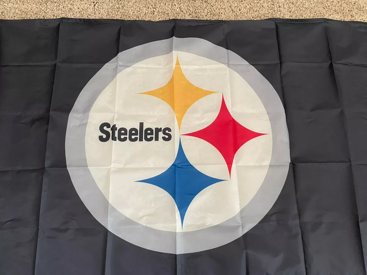 Pittsburgh Steelers Flag 3x5 ft Banner Logo NFL Football USA FAST FREE  Shipping