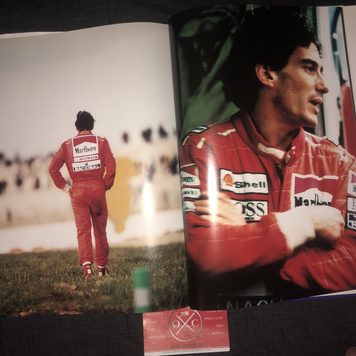 Rare AYRTON SENNA Sports Graphic Number Book Japanese Vintage