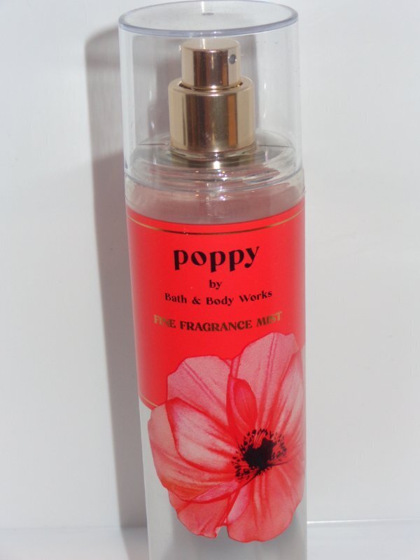 Bath & Body Works Fragrance Mist Perfume Spray Poppy 8 oz eBay