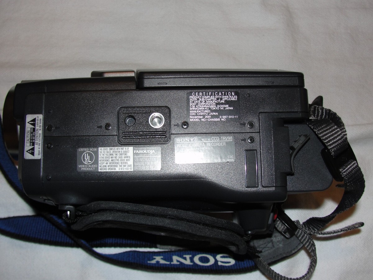 Sony CCD-TRV98 HI8 Camcorder. | eBay
