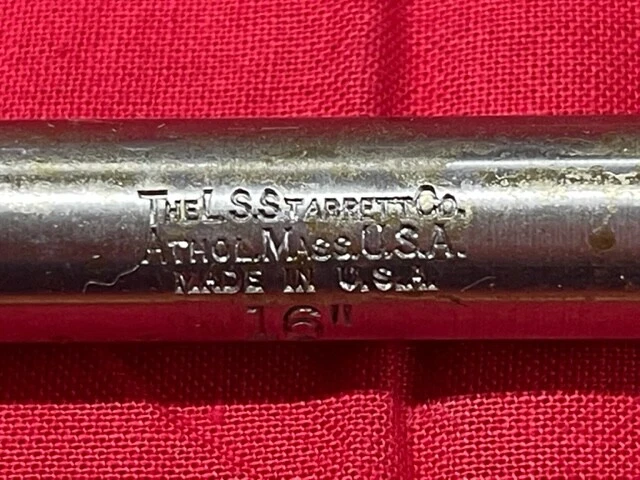 Starrett 234B-16 End Measuring Rod    IN STOCK  VINTAGE - Image 3 of 4