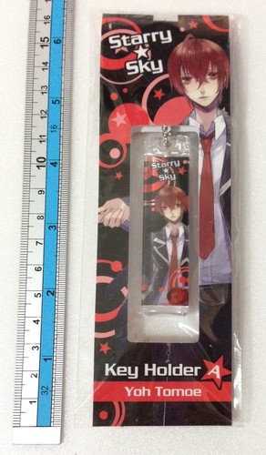 keychain strap key holder Starry sky anime movic Tomoe Yoh Capricorn Spring - Picture 2 of 3