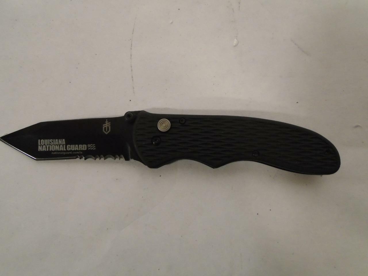 NEW Gerber Fast Draw Tanto 4660617C Flip Knife with Serrated Edge SR