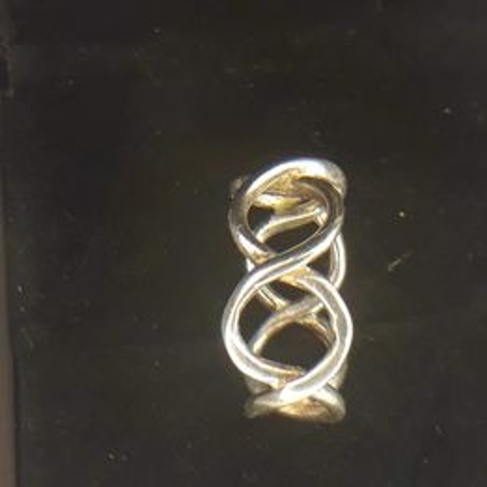 Beautiful Sterling Silver 925 Infinity Ring Band … - image 4
