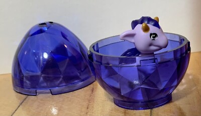 Lego Elves Lavender Baby Wind Dragon - Fledge w/ Purple Egg From