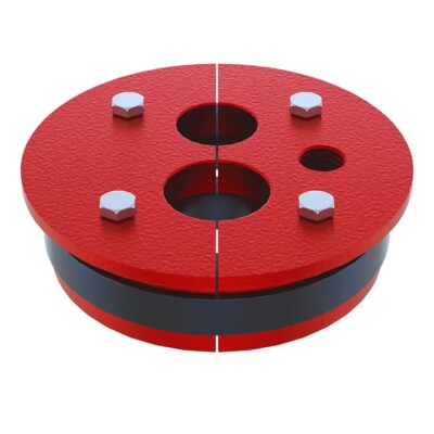 6 in. Well Seal - Double Drop, 1 in. and 1-1/4 in. Sizes, Durable Construction