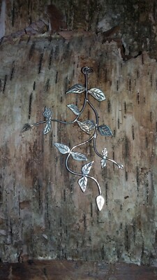 925 silver vine design pendant one off handmade with London Assay Hallmark 80mm