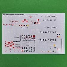 Astra Militarum Tank Vehicle Transfer Sheet Imperial Guard