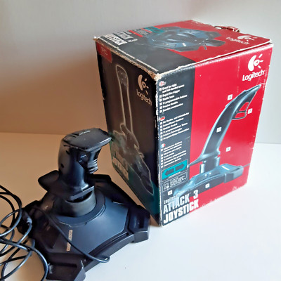 Joystick Attack3 Logitech Pc Videospiele Vintage Rechts Linkshänder