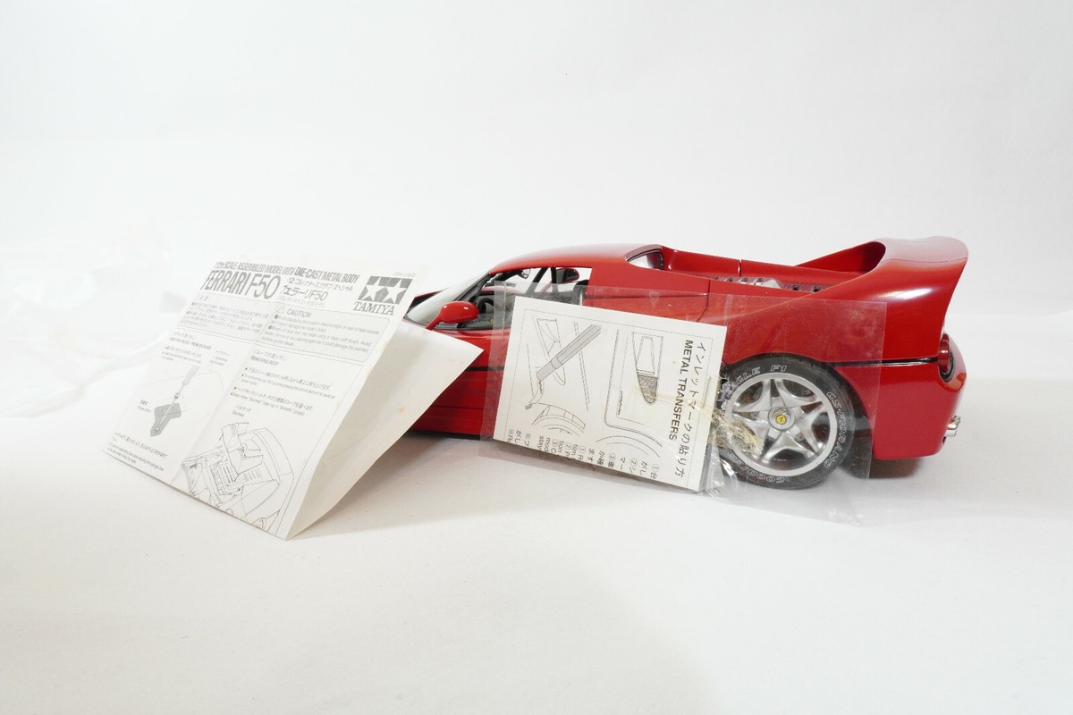 美品 TAMIYA タミヤ 1/12 FERRARI F50 RED Tamiya Ferrari F50 rot / red 1:12 Collector´s Club Special