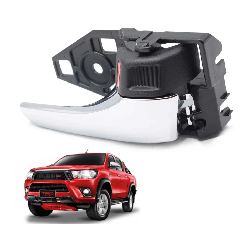 Подходит для пикапа Toyota Hilux Revo SR5 2015–2017 годов выпуска с внутренней отделкой под правую руку хромированный - Изображение 4 из 4