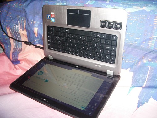Laptop HP DV6 i7 Q740-1.73 Quad Core 64gb SSD,the battery doesn t last ,working - Imagen 5 de 12