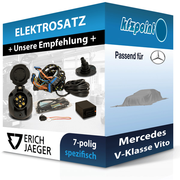 für Mercedes V-Klasse Vito 03-04 Jaeger E-Satz 7Polig Fahrzeugspezifisch NEU-image