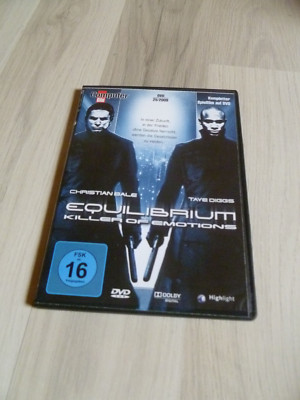 DVD 25/2009 EQUILIBRIUM Killer of Emotions mit Christian Bale und Taye Diggs 