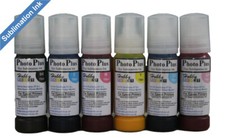 6 Colour Sublimation Ink Set For Epson ET-18100, L18050, L8100, L8050 Printers