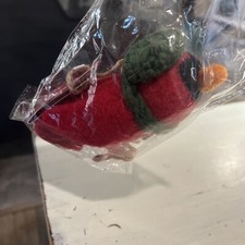 Pottery Barn FELT RED ROBIN CARDINAL BIRD wit...
