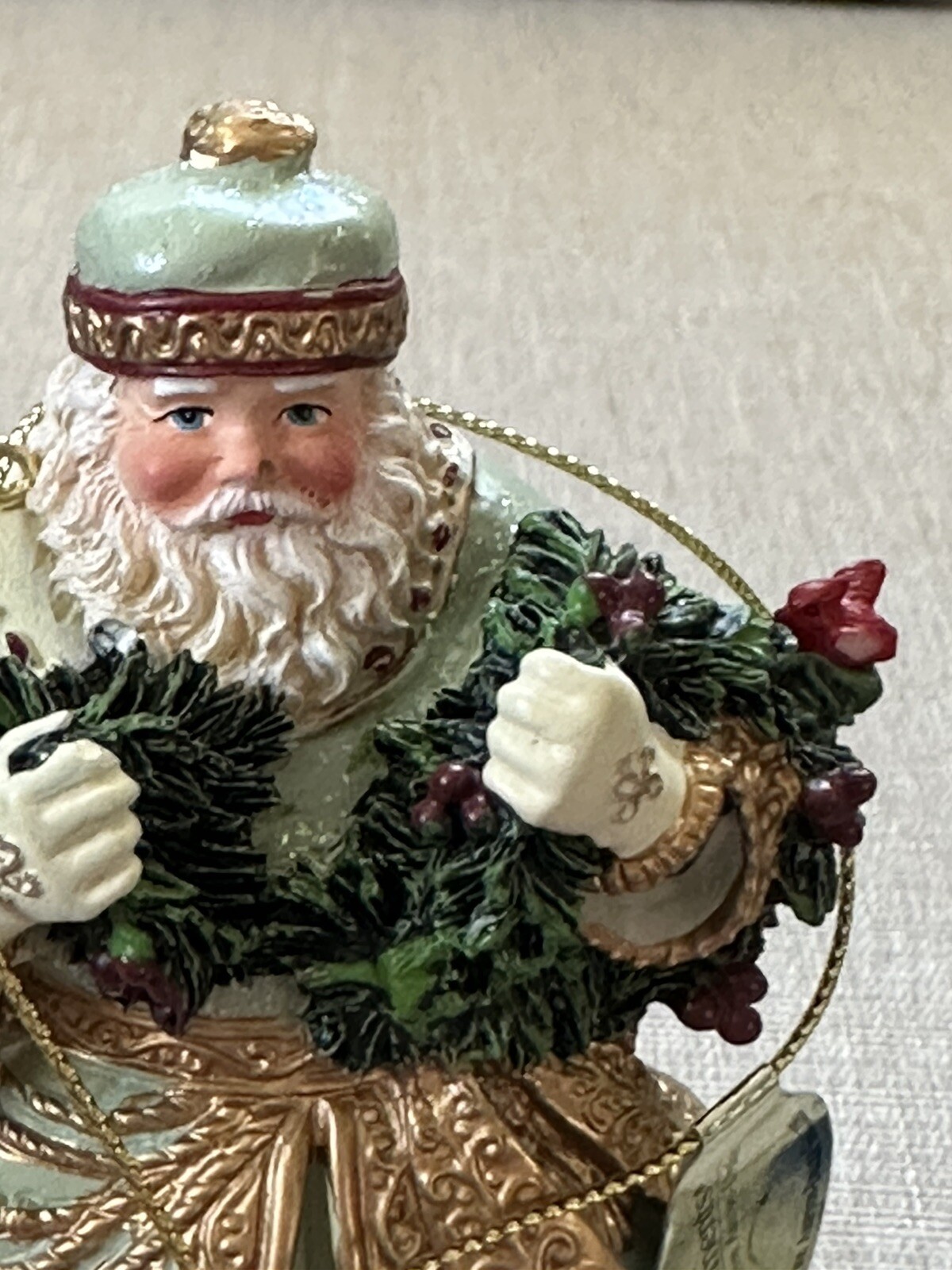 18 Thomas Kinkade Ashton Drake Old World Santa Christmas Ornaments Lot