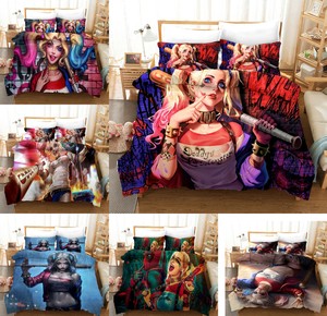 Harley Quinn Bedding Set 3PCS Duvet Cover Pillowcases ...
