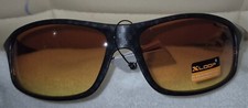 XLoop HD Sunglasses High Definition Lenses Wrap Plastic Frames Night Driving Men
