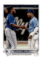 2022 Topps #329 Slugger Reunion Rays / Blue Jays
