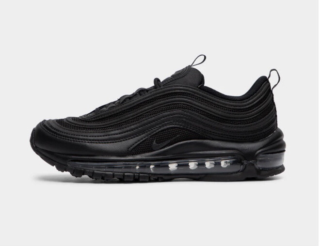 Nike Air Max 97 Triple Black in Size 8 - Men's/Women's Running Shoes
