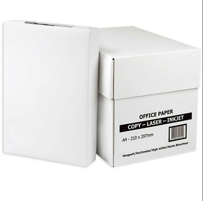 EVERYDAY A4 WEISS PAPIER DRUCKER KOPIERER 1 2 3 4 5 10 STAPEL 500 BLATT +24h