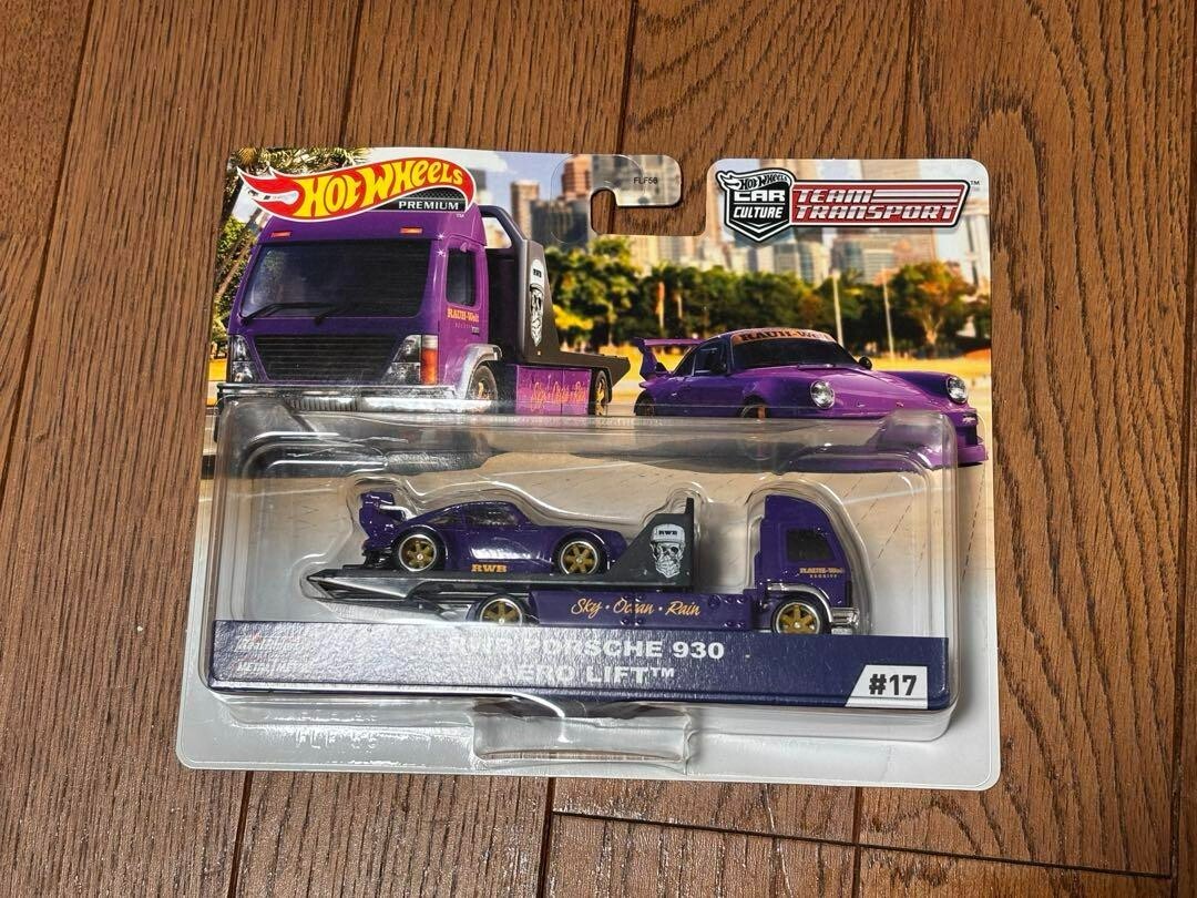 ミニカー HOTWEELS TEAM TRANSPORT RWB PORSCHE 930 Showcase: Hot Wheels Team Transport RWB Porsche 930