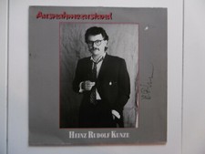 Heinz Rudolf Kunze Autogramm signed LP-Cover "Ausnahmezustand" Vinyl