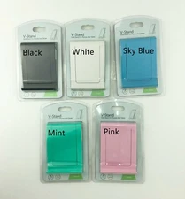 V-Stand Universal Foldable CellPhone Desk-Stand Holder Mount For Phones & Tablet
