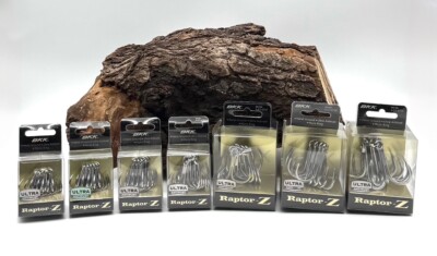 BKK Raptor-Z Treble Hook Meeresdrillinge Antirust Beschichtung Drilling Haken DA