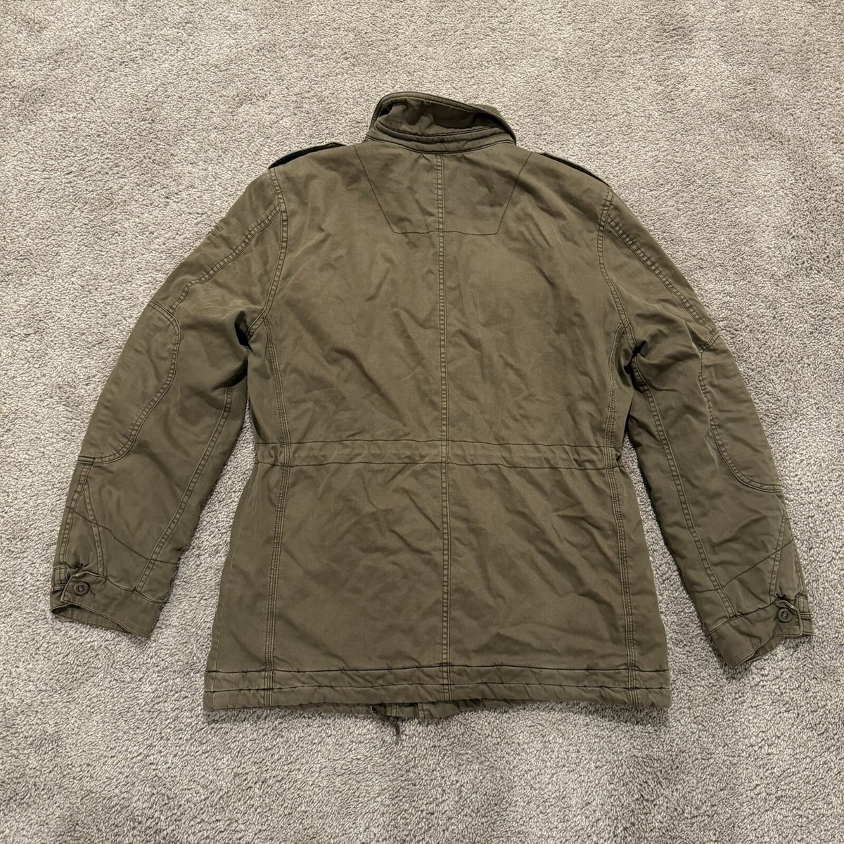 Vintage Alpha Industries Field Jacket USA Military Cold