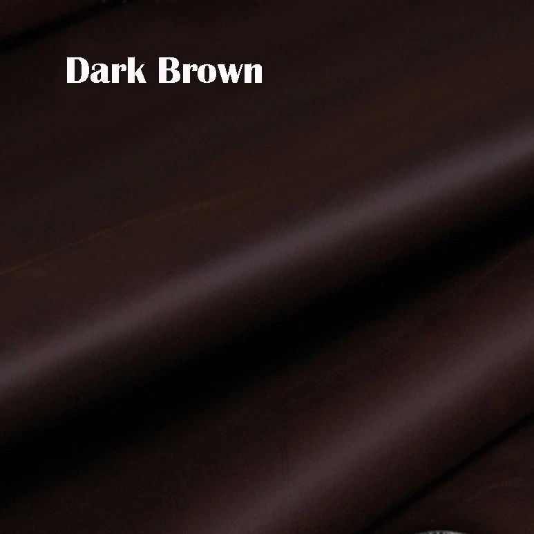 Genuine Vintage Leather Fabric Scrap for Wallet Bag Notebook Craft DIY Brown New - Image 3 of 4