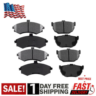 Front + Rear Ceramic Brake Pads Fit For 2002 2003 2004 2005 HYUNDAI ELANTRA