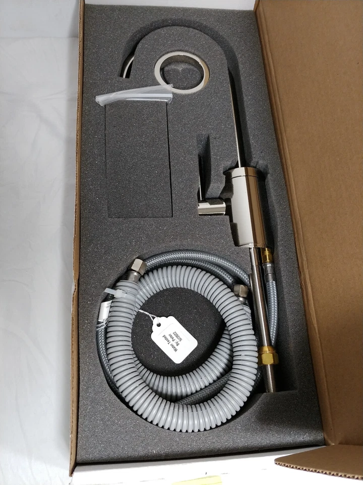 Combo dispensador de agua caliente y fría California Faucets CF-9623-K50-ST-PN Foto 4 de 4