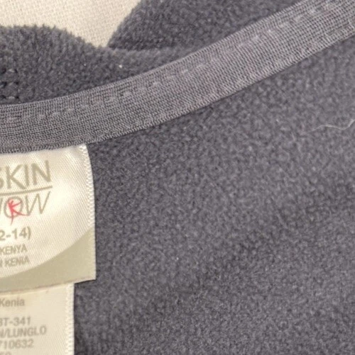 Sudadera con capucha deportiva para mujer Danskin Now gris amarillo estilo DL33T-341 talla grande 12-14 Foto 4 de 4