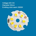 10pcs DC 24V 1W 23mm LED White Warm 4000K Board Lamp Light Source