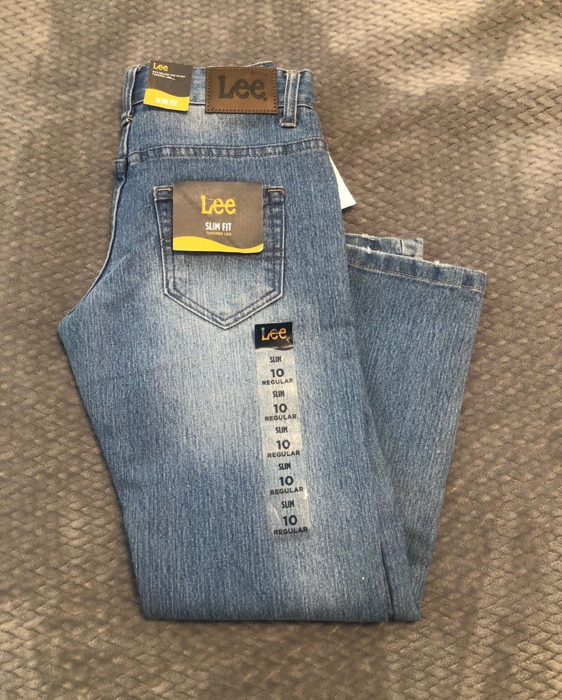 NWT Lee Slim Fit Tapered Leg Jeans - Size 10 Regular