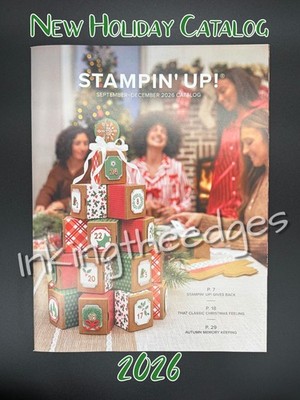 2026 Stampin' Up! Holiday Mini Catalog NEW Card Making Scrapbooking Ideas Create