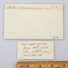 Civil War Cut Autograph Army of the Potomac Medical Director Jonathan Letterman